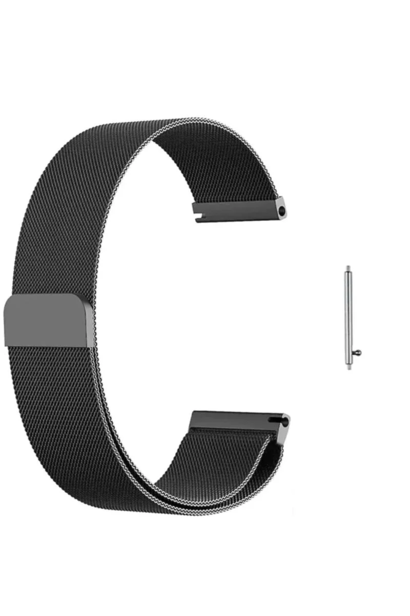 Huawei Watch GT GT2 Sport Metal Kayış (Saat Değildir) 46mm Siyah - Huawei Watch GT2 ile Uyumlu Klasik Metal Bilezik Fiyatı, Yorumları ve Özellikleri