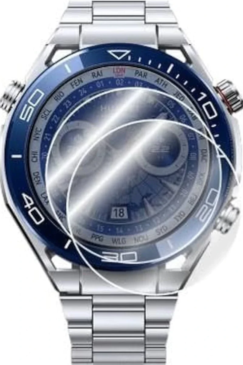 Huawei Watch Ultimate Polymer Nano Ekran Koruyucu - Şeffaf Huawei Watch Ultimate Polymer Nano Ekran Koruyucu - Şeffaf