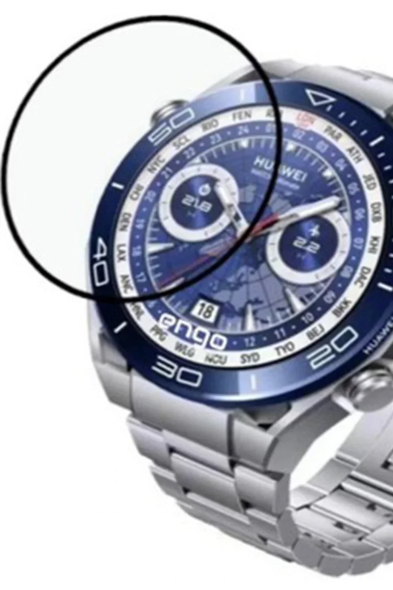 Huawei Watch Ultimate Polymer Nano Ekran Koruyucu - Şeffaf Huawei Watch Ultimate Polymer Nano Ekran Koruyucu - Şeffaf