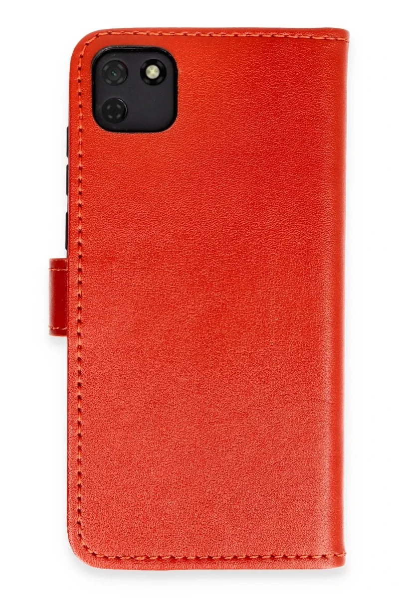 Huawei Y5P Kılıf Trend S Plus Kapaklı Kılıf - Kırmızı Fiyatı, Yorumları ve Özellikleri
