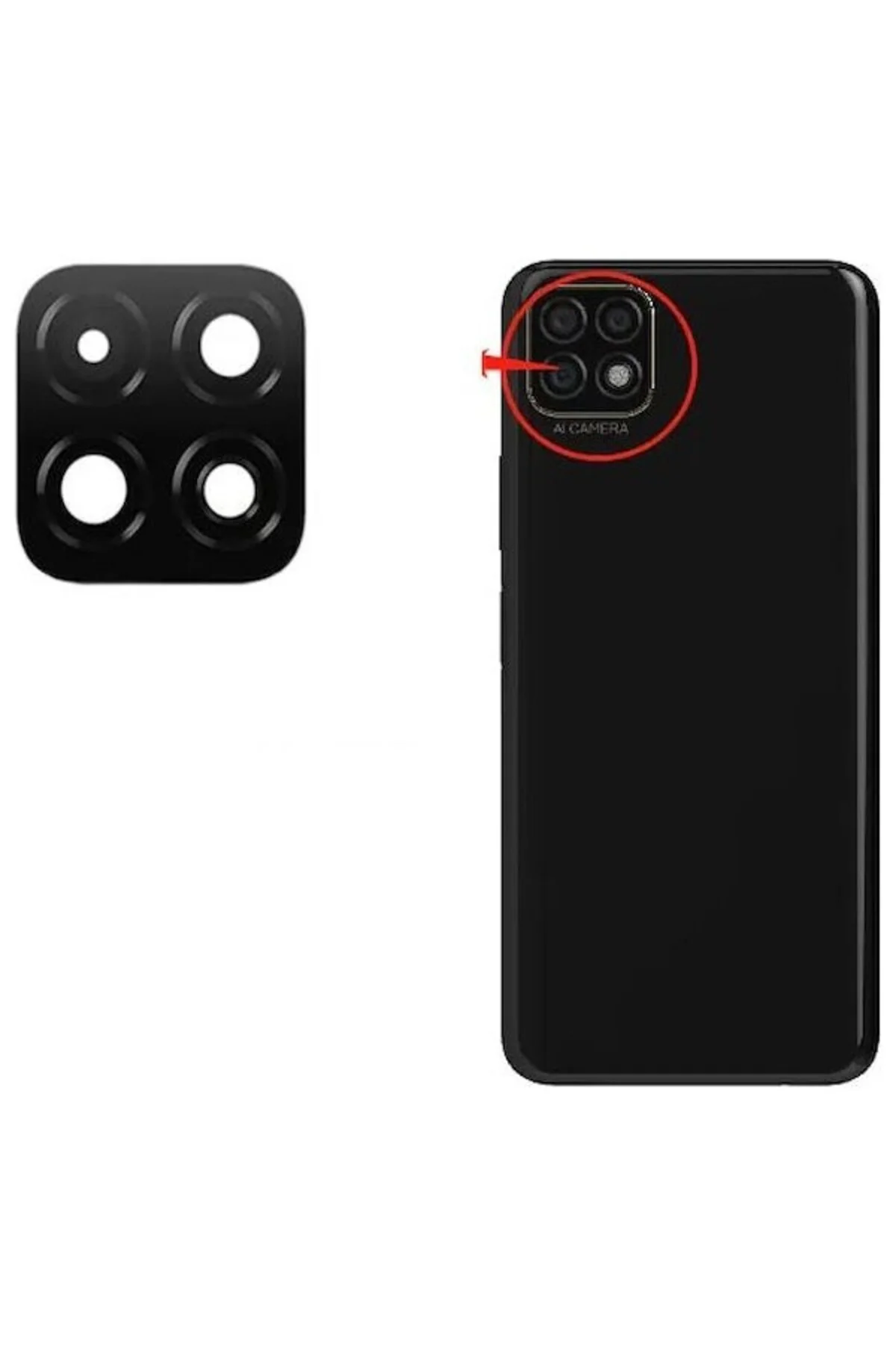 Huawei Y60 Ile Uyumlu Kamera Camı