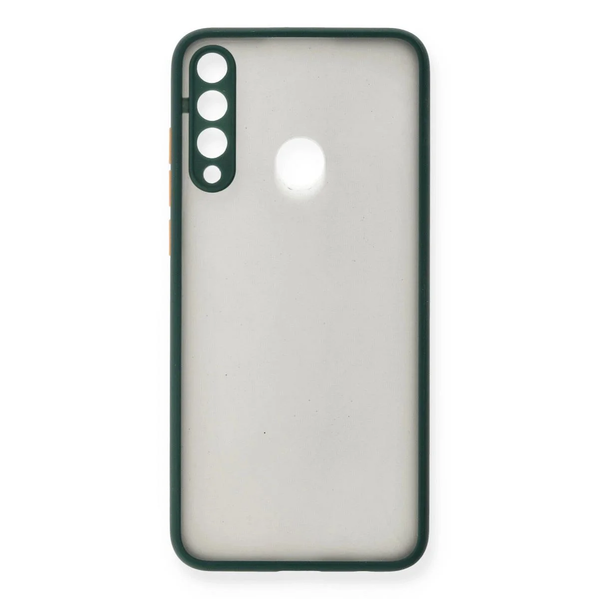 Huawei Y6p ile Uyumlu Montreal Silikon Kılıf - Yeşil Mat Transparan Kamera Korumalı Kapak Fiyatı, Yorumları ve Özellikleri