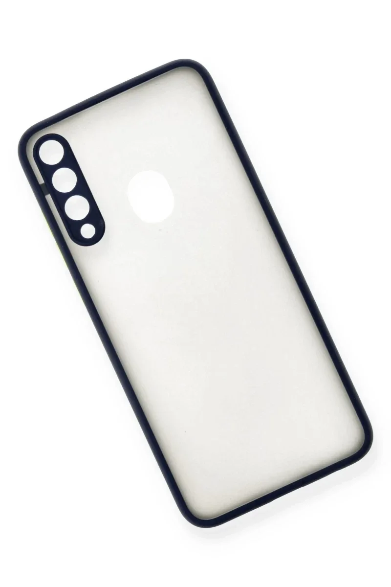 Huawei Y6P Kılıf Montreal Silikon Kapak - Lacivert Huawei Y6P Kılıf Montreal Silikon Kapak - Lacivert