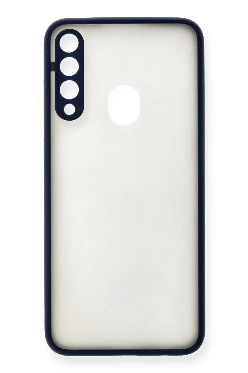 Huawei Y6P Kılıf Montreal Silikon Kapak - Lacivert Huawei Y6P Kılıf Montreal Silikon Kapak - Lacivert