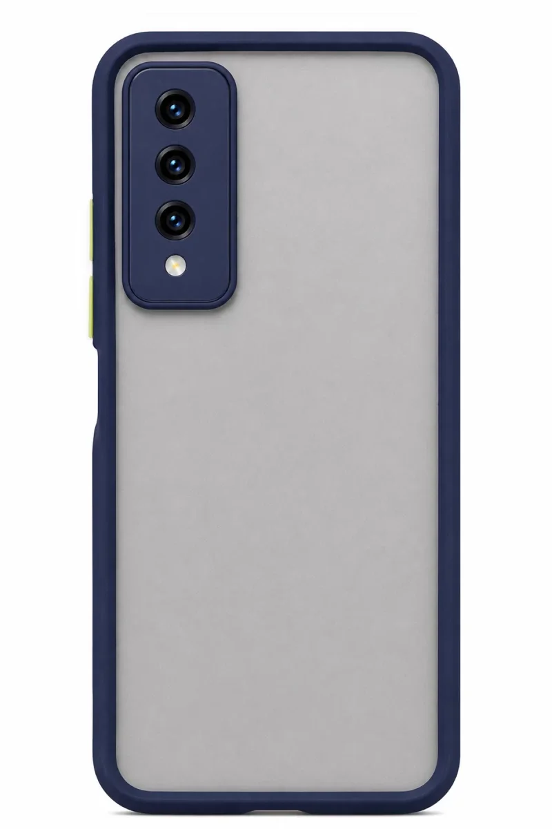 Huawei Y9 Prime 2019 Kılıf Montreal Silikon Kapak - Lacivert