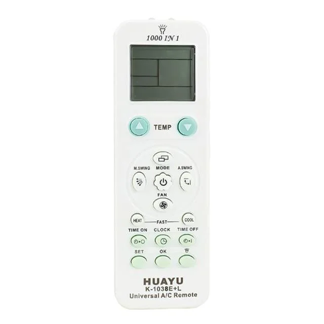 Huayu K-1038E+L 1000in1 Universal AC Akıllı Klima Kumandası