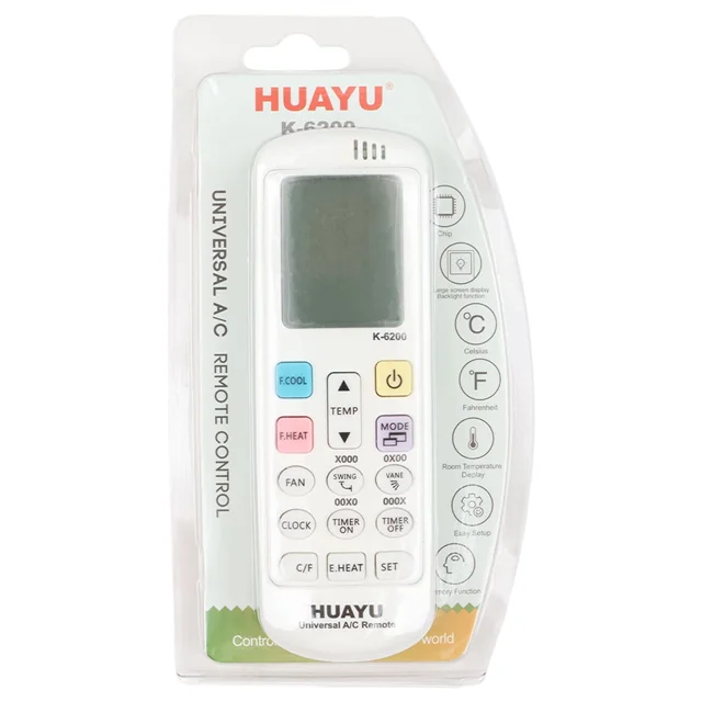 Huayu K-6200 Üniversal Akıllı Klima Kumandası Fiyatı, Yorumları ve Özellikleri