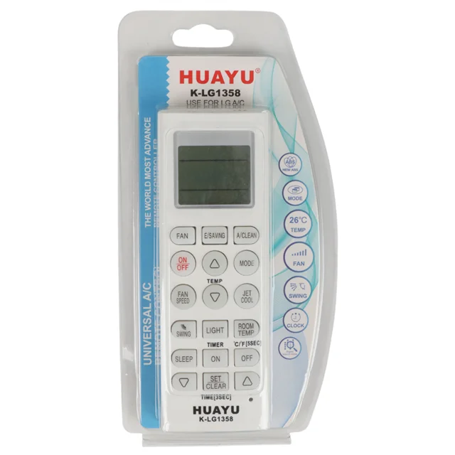 Huayu K-LG1358 LG - Beko - Arçelik A/C Akıllı Universal Klima Kumandası Fiyatı, Yorumları ve Özellikleri