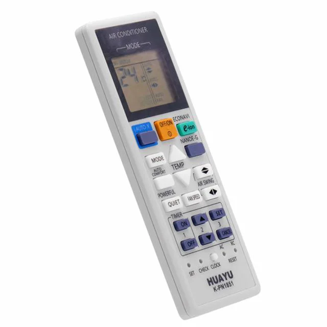Huayu K-PN1851 Universal AC Panasonic Klima Kumandası Huayu K-PN1851 Universal AC Panasonic Klima Kumandası