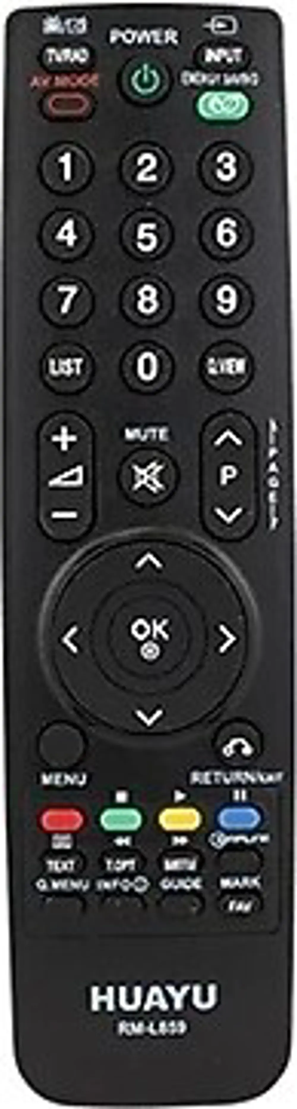 HUAYU KL LG RM-L859 BLİSTERLİ SİYAH LCD LED TV KUMANDA