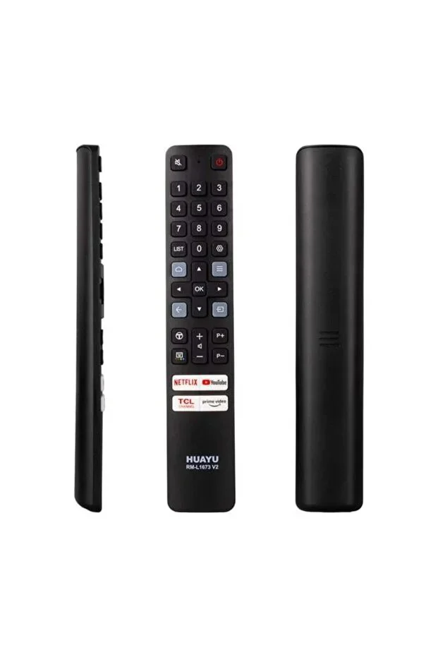Huayu Kl Tcl Rm-L1673 V2 Netflıx-Prıme Vıdeo-Tcl Chanel-Youtube T
