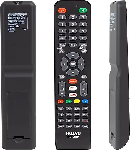 Huayu RM-L1211 Netflix Youtube Smart Tuşlu Universal Lcd Led Tv K