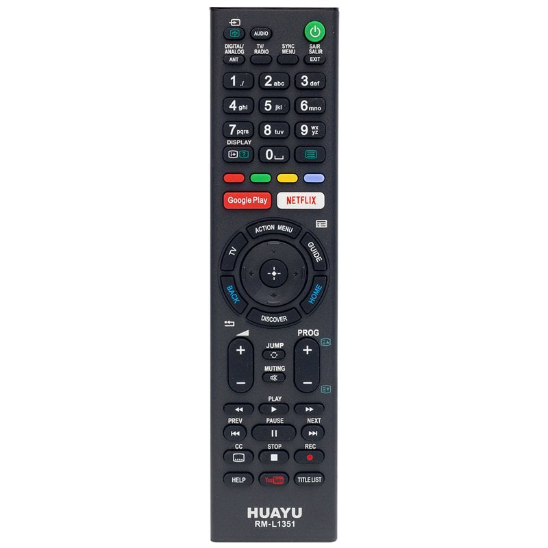 Huayu RM-L1351 Sony Netflix-Youtube Tuşlu Universal LCD-LED Tv Ku
