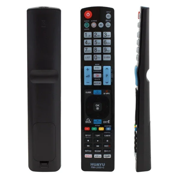 HUAYU RM-L930+3 LG NETFLIX-AMAZON TUŞLU AMBALAJLI LCD LED TV UNIV