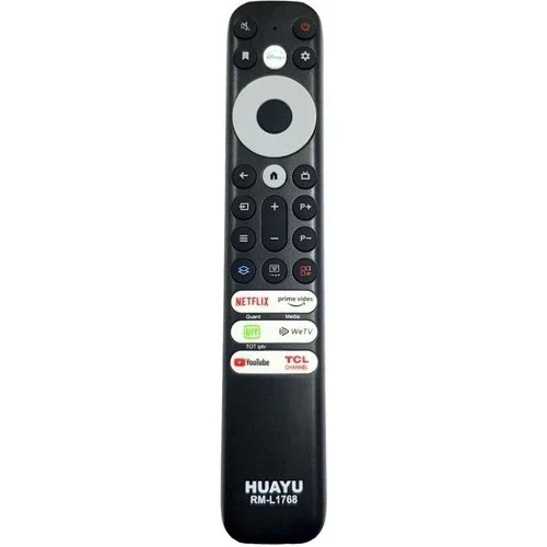 Huayu Tcl Android LED Tv Kumanda Ses Komutsuz Huayu RM-L1768 Huayu Tcl Android LED Tv Kumanda Ses Komutsuz Huayu RM-L1768