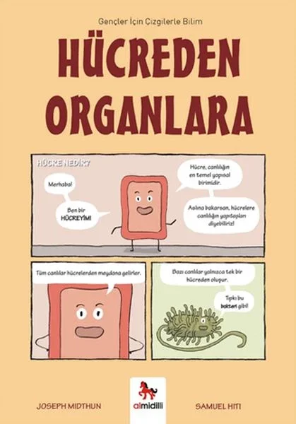 Hücreden Organlara – Gençler İçin Çizgilerle Bilim Fiyatı, Yorumları ve Özellikleri