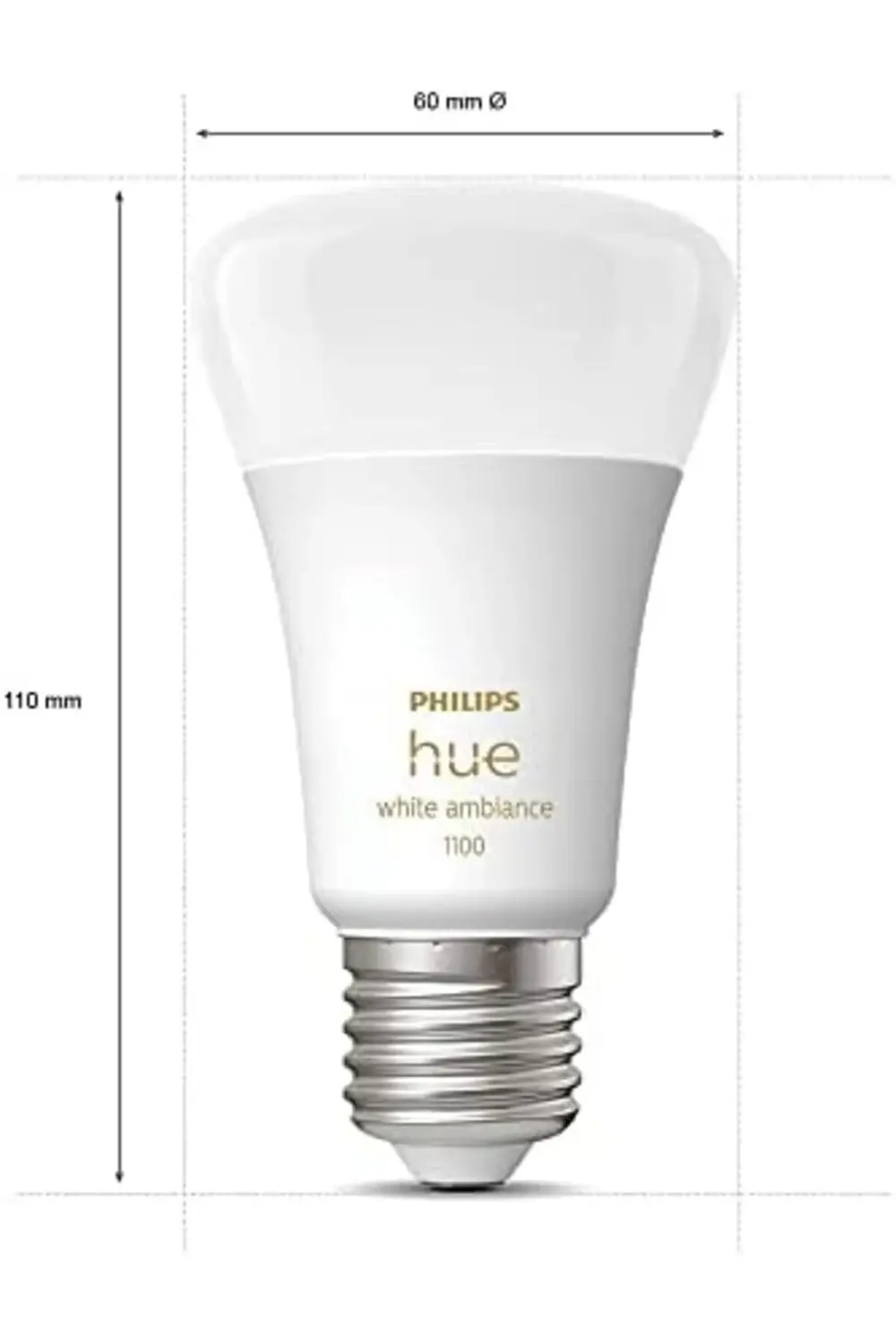 HueWA 8-75W Beyaz Ambiyans Akıllı E27 Led Ampul, Özellikli 978262