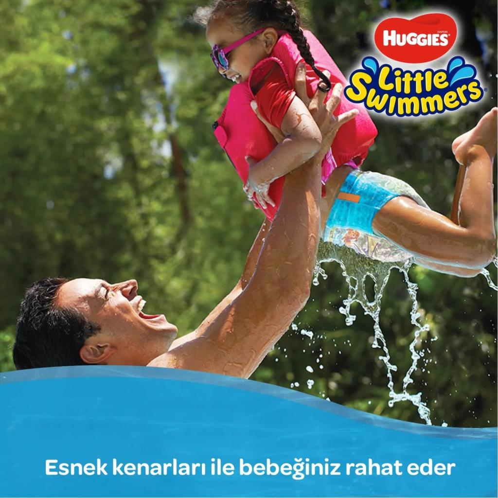Huggies Little Swimmers Mayo Bebek Bezi 12-18 Kg 11 Adet Huggies Little Swimmers Mayo Bebek Bezi 12-18 Kg 11 Adet