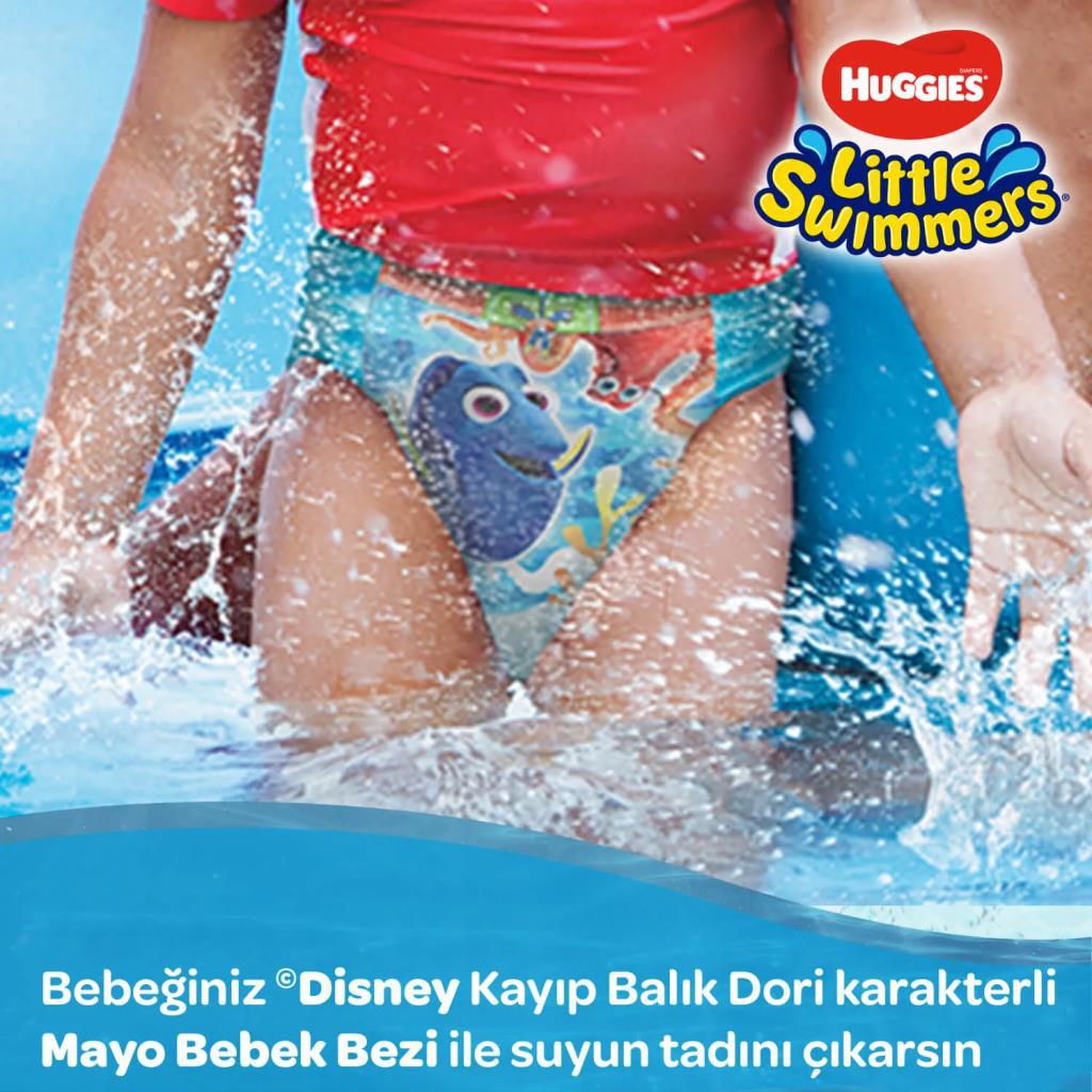 Huggies Little Swimmers Mayo Bebek Bezi 12-18 Kg 11 Adet Huggies Little Swimmers Mayo Bebek Bezi 12-18 Kg 11 Adet