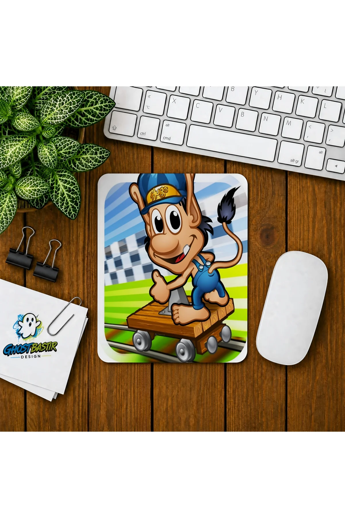Hugo Baskılı Oyuncu Mousepad 0103