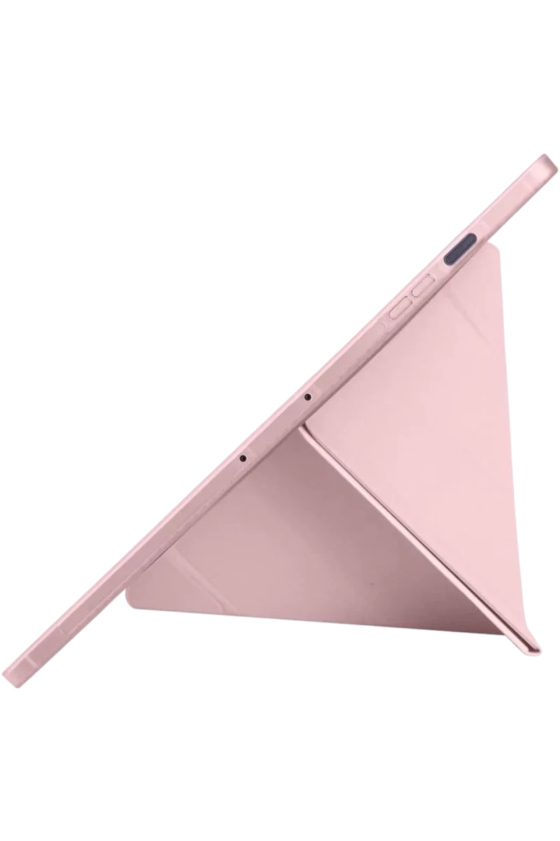 Hugo Tablet Kılıfı Kalemlikli Rose Gold iPad Pro 13 (2024) ile Uyumlu - Darbe Korumalı Standlı Şık Koruma
