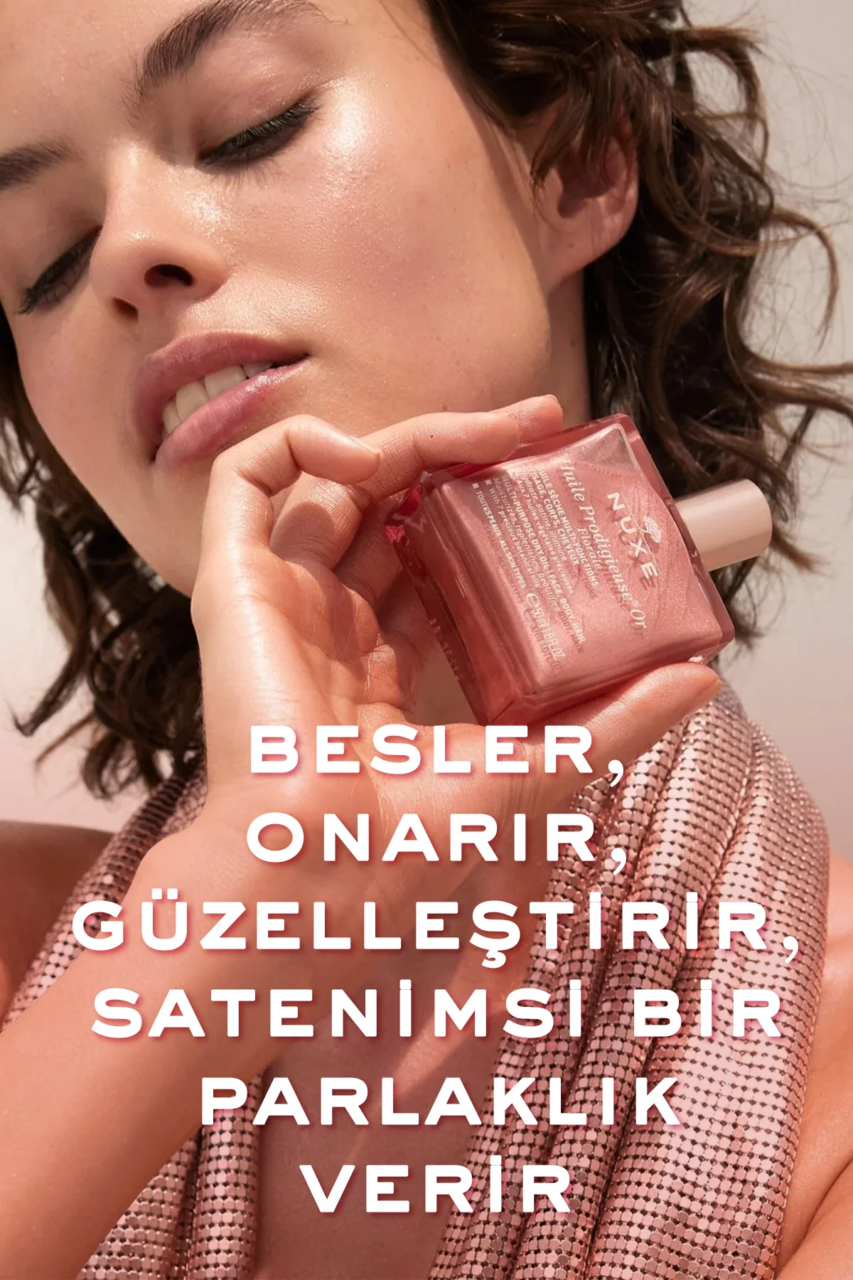 Huile Prodigieuse OR Yüz, Vücut ve Saçları Besleyici ve Onarıcı K