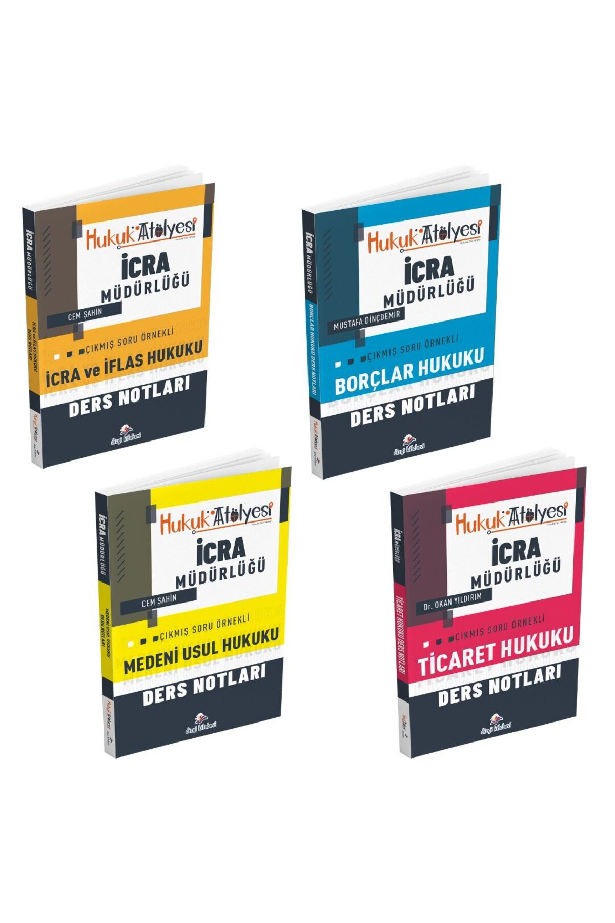 Hukuk Atölyesi 2025 İcra Müdürlüğü Ders Notları 4 lü Set