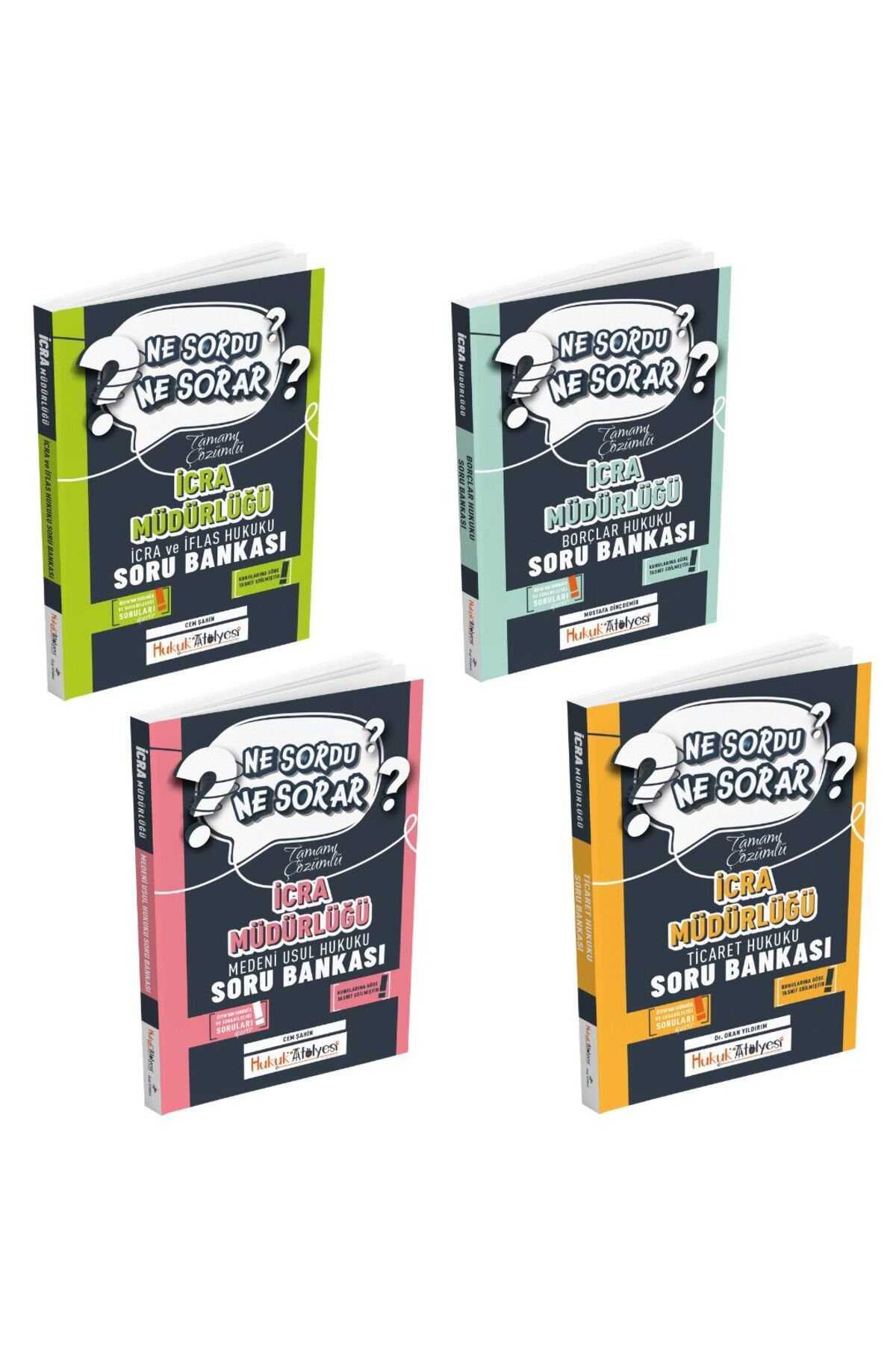 Hukuk Atölyesi 2025 İcra Müdürlüğü Soru Bankası 4 lü Set