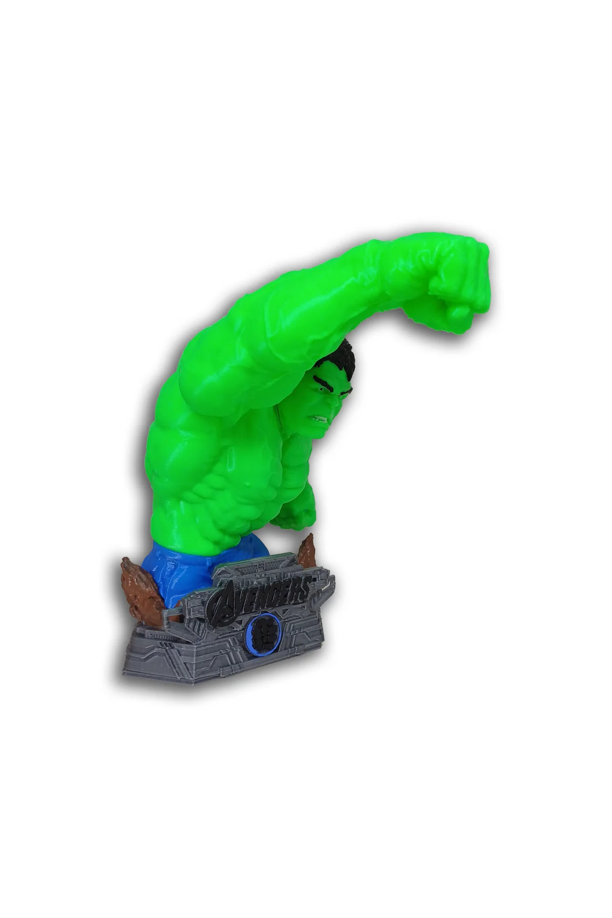 hulk yeşil dev 3d figür