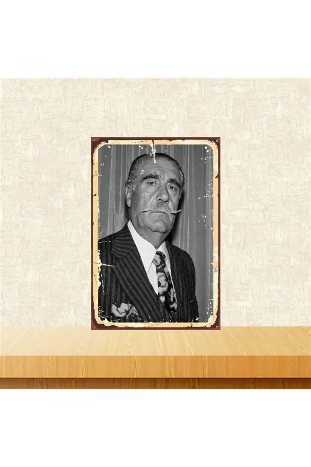 Hulusi Kentmen 20-30 Cm Retro Ahşap Poster Tkfx3774 Hulusi Kentmen 20-30 Cm Retro Ahşap Poster Tkfx3774