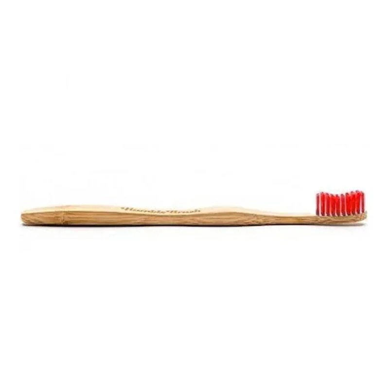 Humble Brush Doğal Orta-Sert Yetişkin Diş Fırçası Kırmızı Humble Brush Doğal Orta-Sert Yetişkin Diş Fırçası Kırmızı
