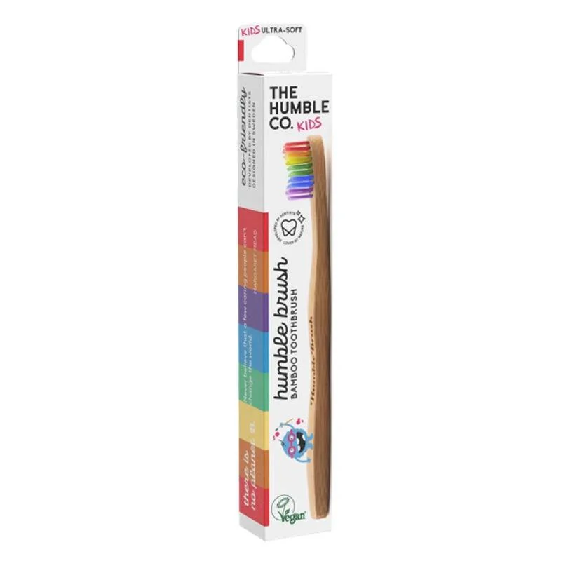 Humble Brush Kids Ultra Soft Diş Fırçası Gökkuşağı Humble Brush Kids Ultra Soft Diş Fırçası Gökkuşağı