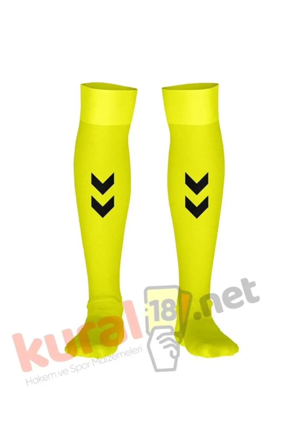 HUMMLE TFF HAKEM MAÇ ÇORABI NEON SARI