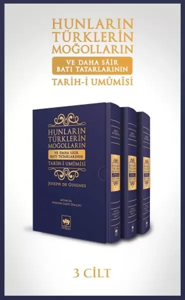 Hunların Türklerin Moğolların ve Daha Sair Batı Tatarlarının Tarih i Umumisi (Ciltli - Kutulu)
