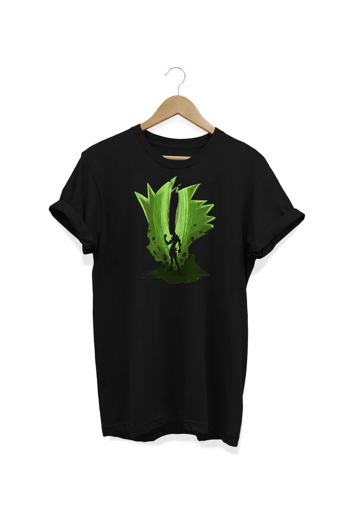 Hunter X Hunter Gon Anime Baskılı %100 Pamuklu T-shirt