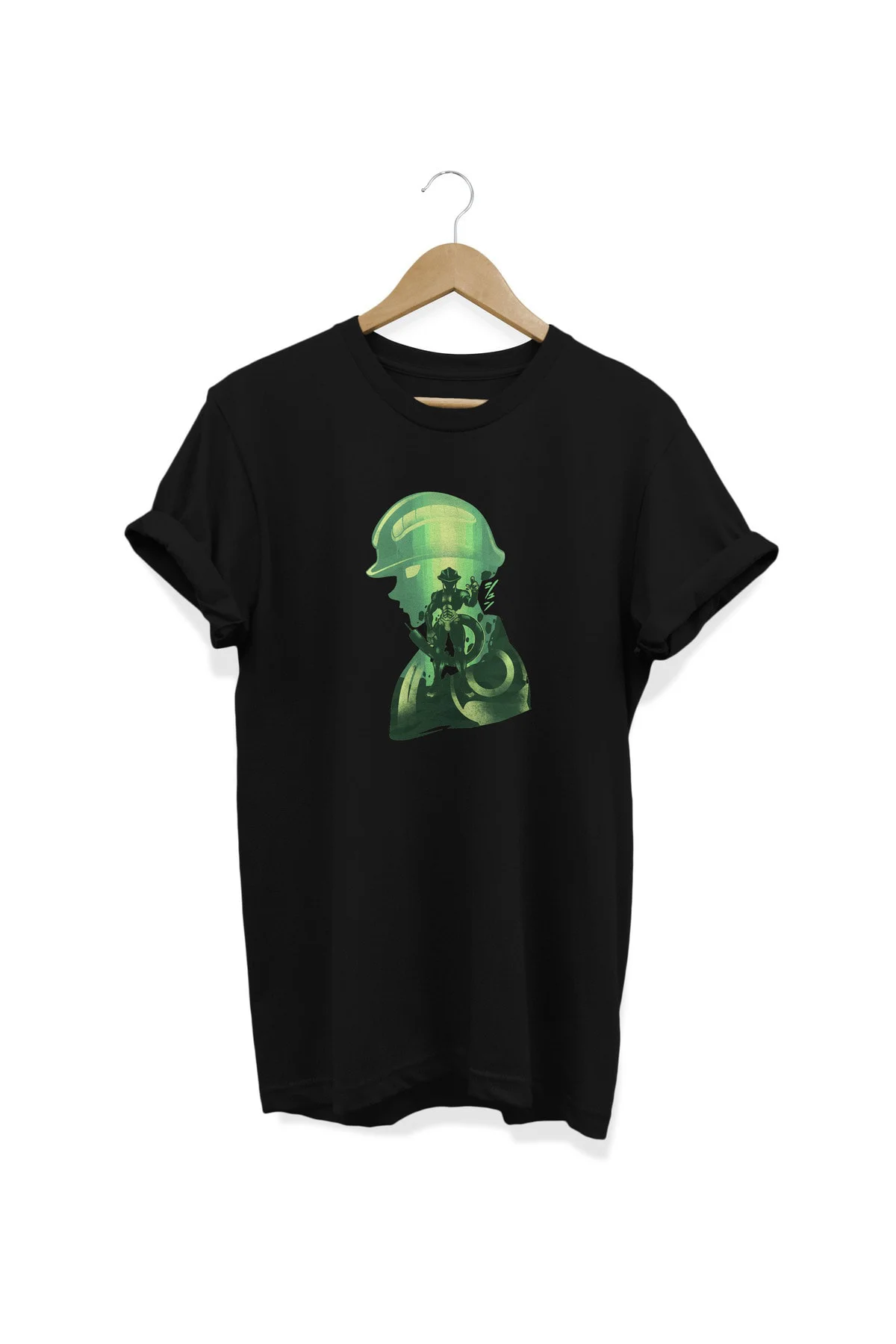 Hunter X Hunter Meruem Anime Baskılı %100 Pamuklu T-shirt