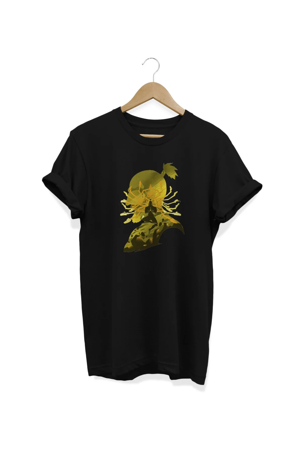 Hunter X Hunter Netero Anime Baskılı %100 Pamuklu T-shirt
