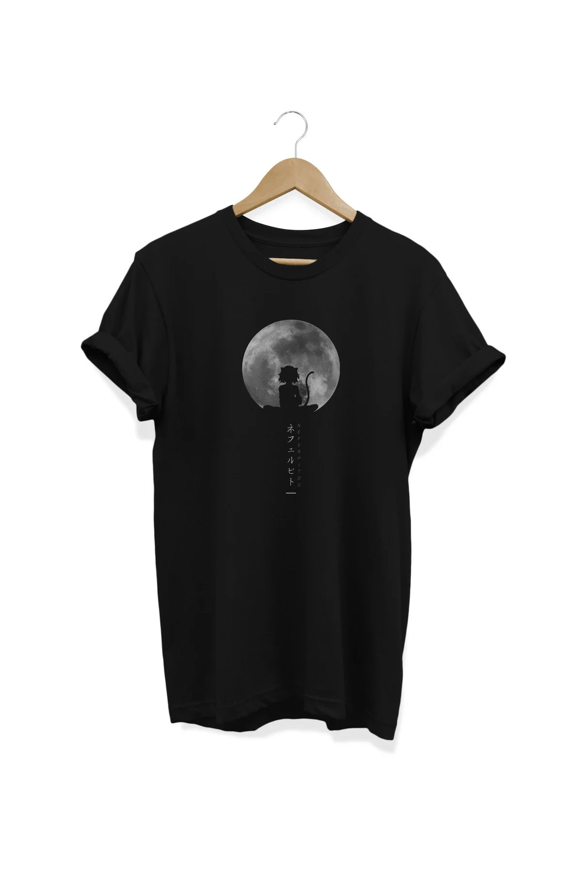 Hunter X Hunter Pitou V2 Anime Baskılı %100 Pamuklu T-shirt