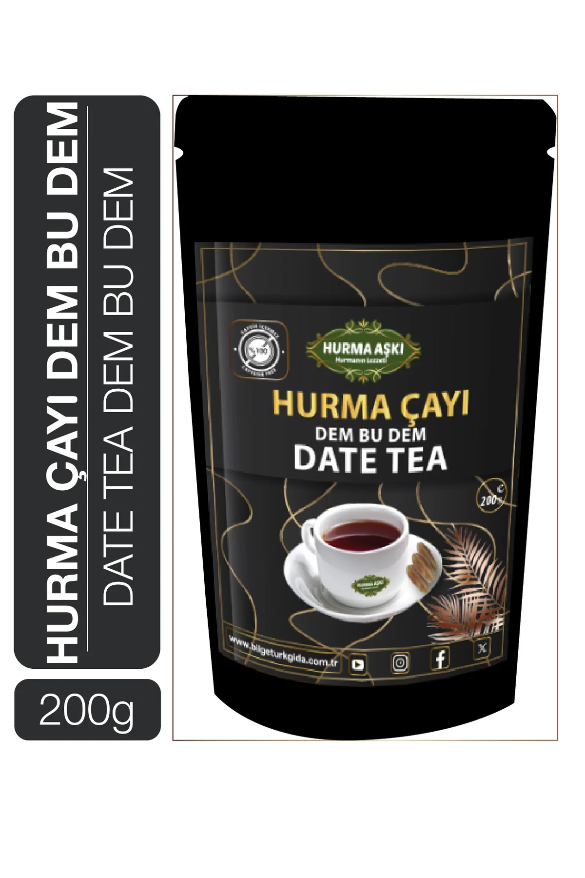 Hurma Çayı Dem Bu Dem 200 gr Hurma Çayı Dem Bu Dem 200 gr