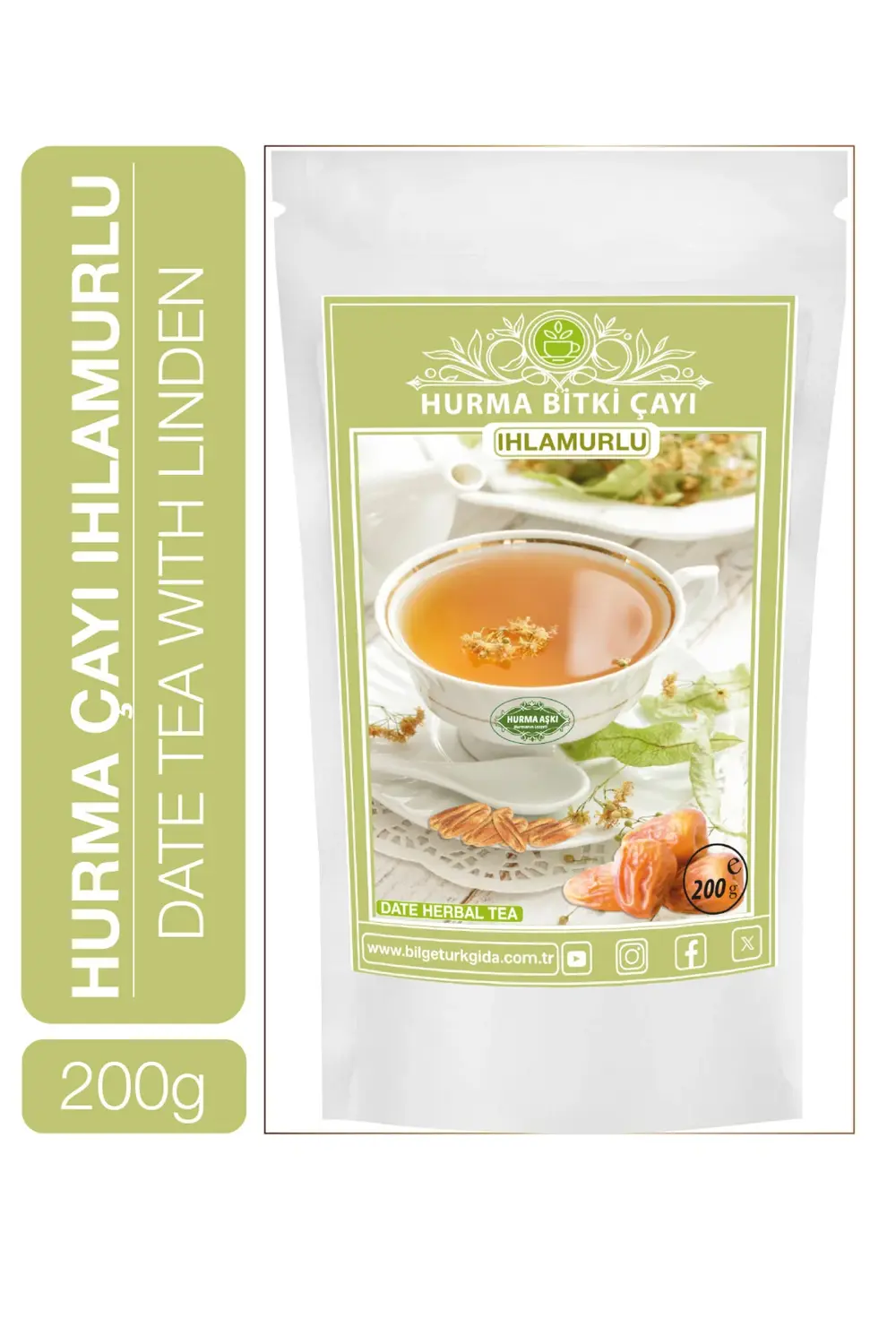 Hurma Çayı Ihlamurlu 200 Gr