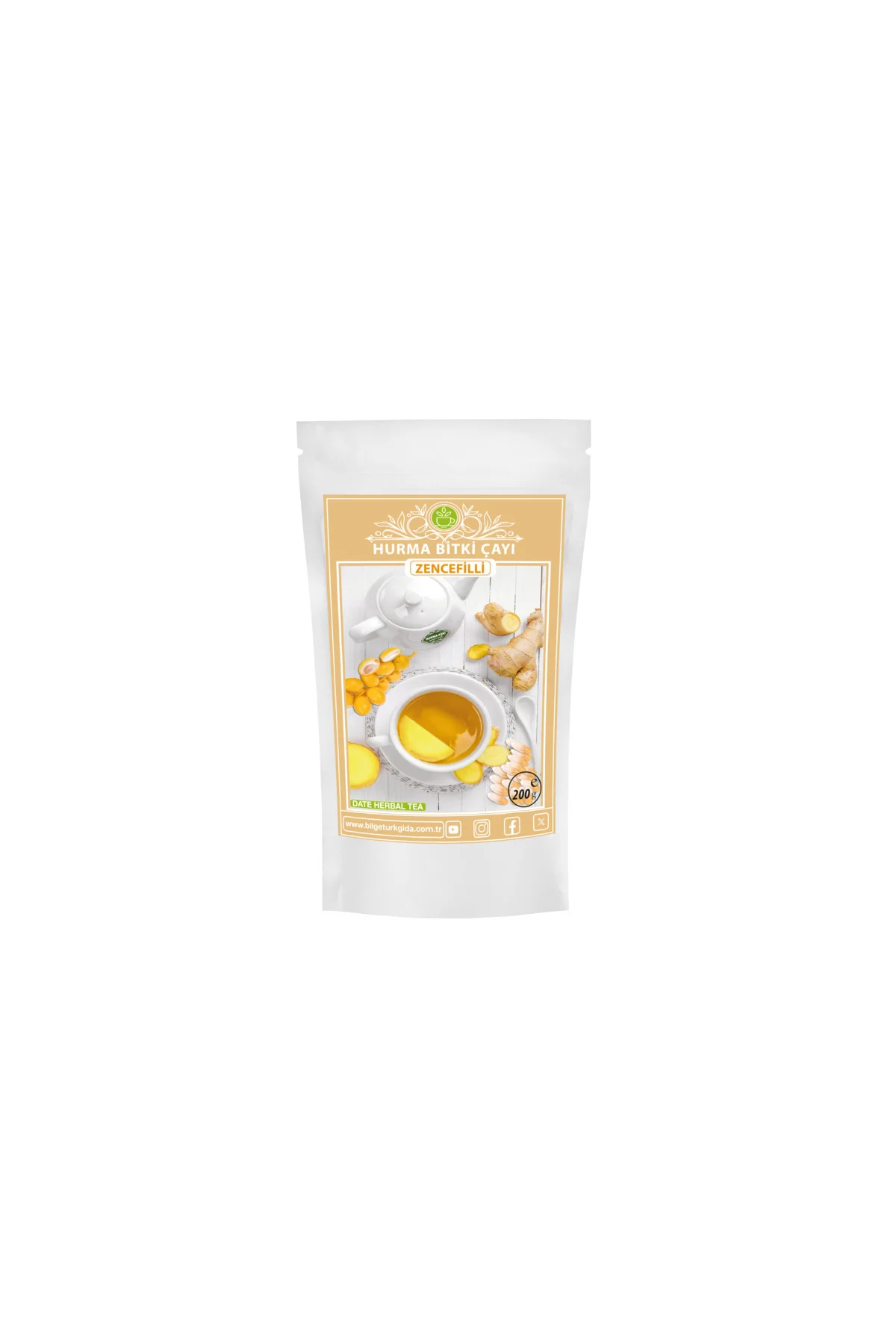 Hurma Çayı Zencefilli 200 Gr - Görsel 2