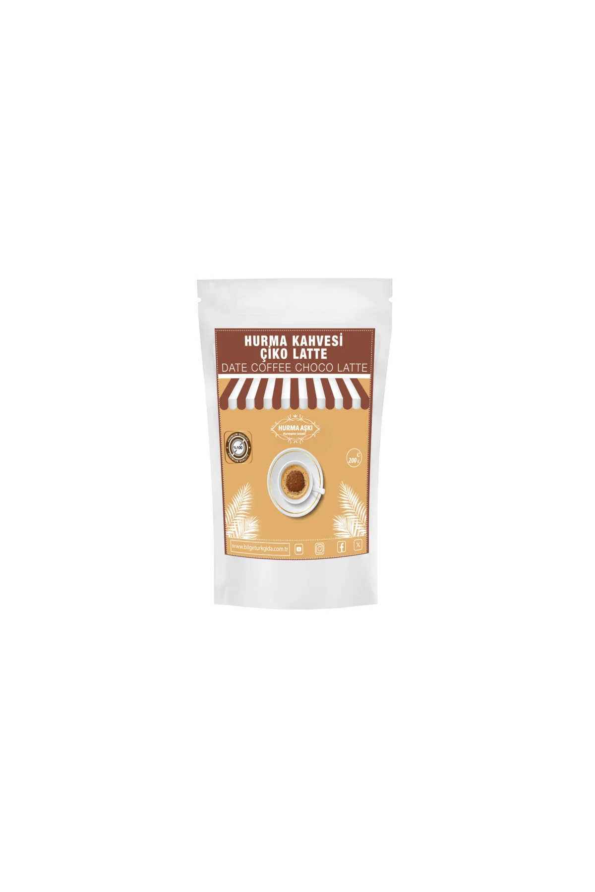 Hurma Kahvesi Çiko Latte 200 Gr Hurma Kahvesi Çiko Latte 200 Gr - Görsel 2