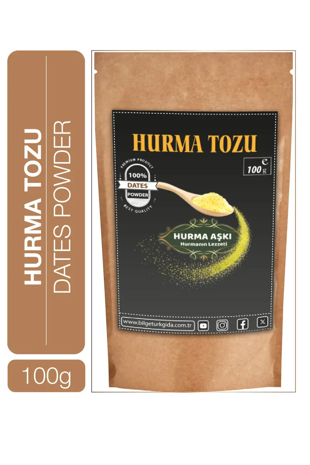 Hurma Tozu 100 Gr
