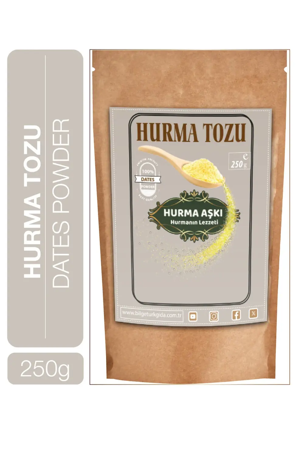 Hurma Tozu 250 gr