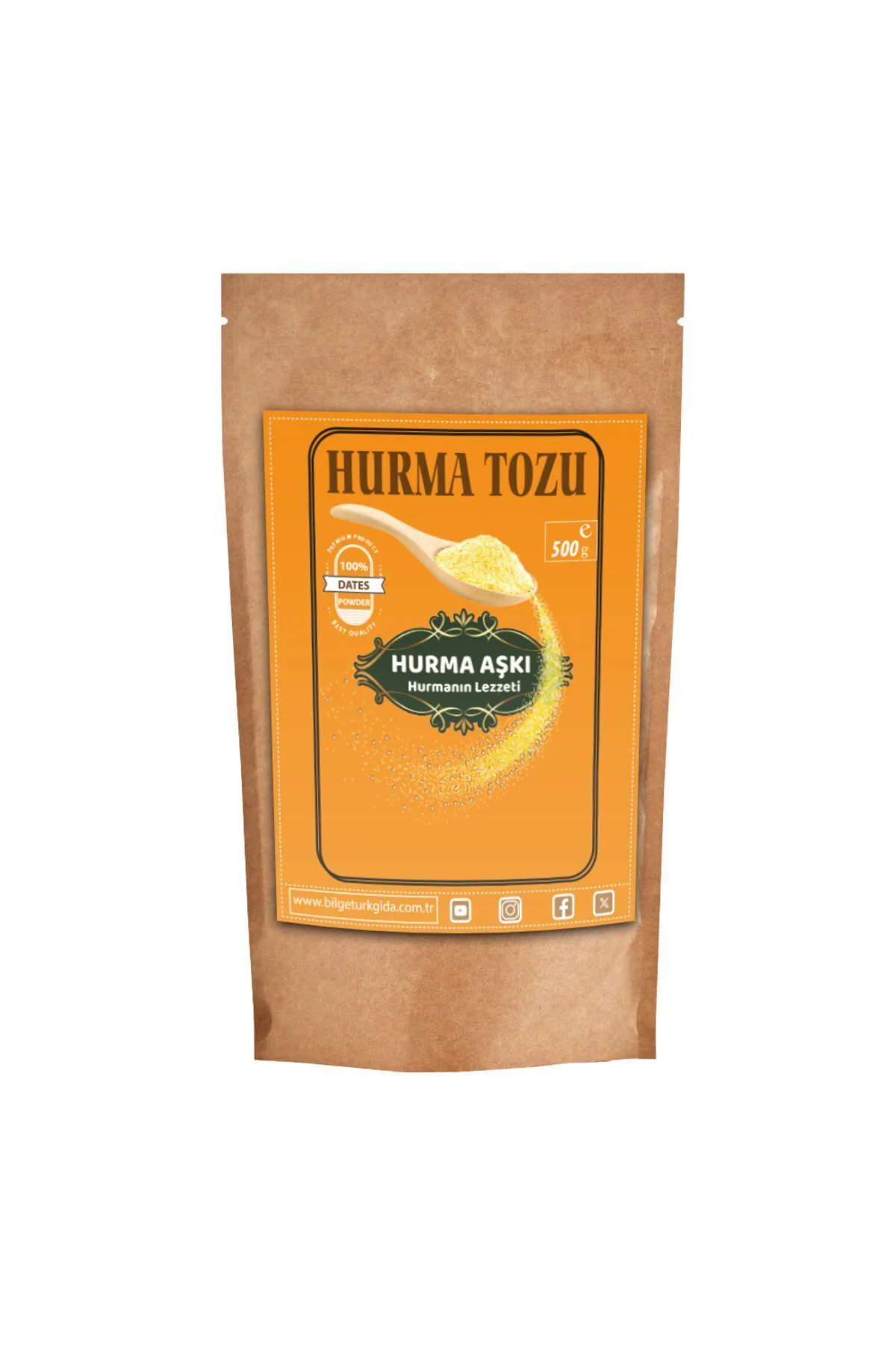 Hurma Tozu 500 Gr Hurma Tozu 500 Gr - Görsel 2