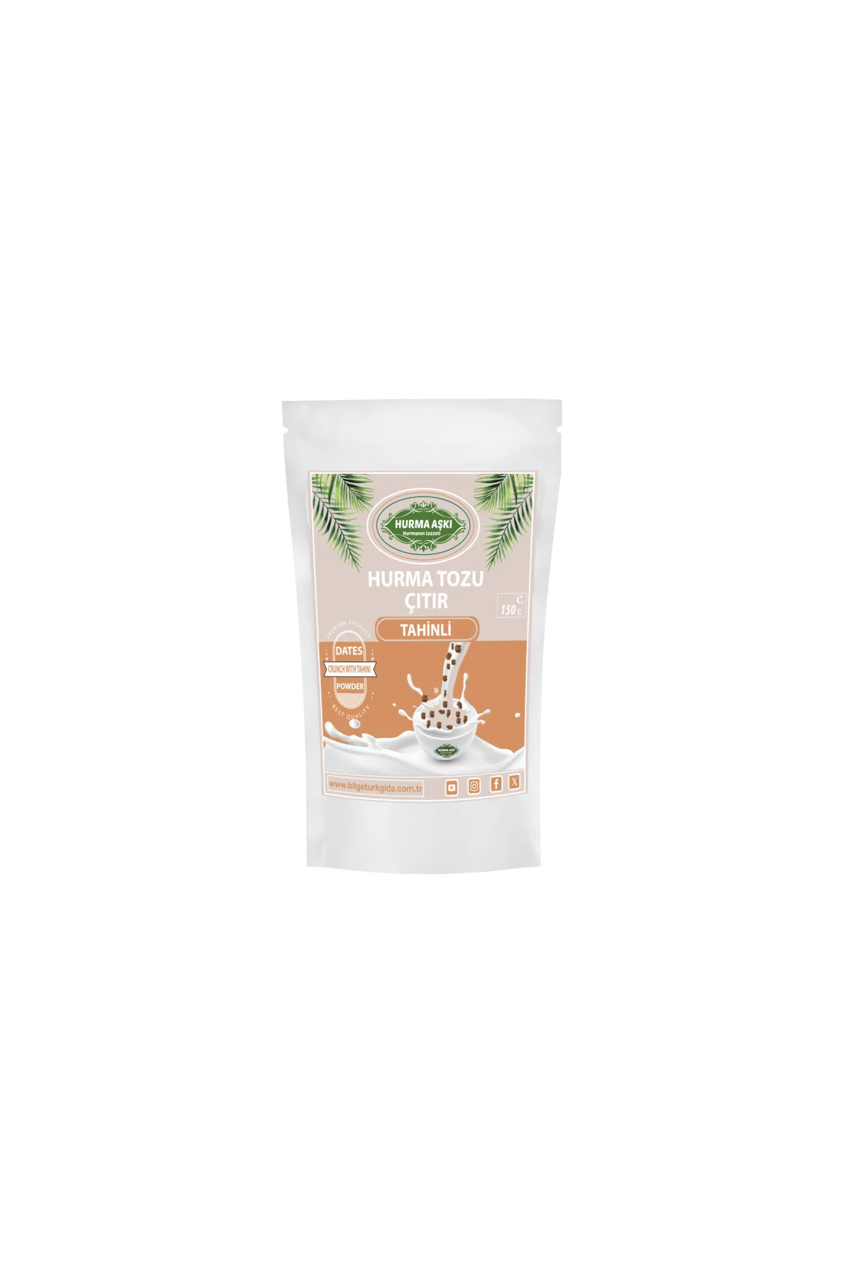 Hurma Tozu Çıtır Tahinli 150 Gr Hurma Tozu Çıtır Tahinli 150 Gr - Görsel 2