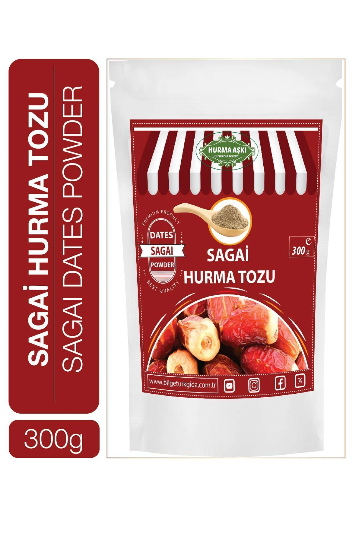 Hurma Tozu Sagai 300 Gr Hurma Tozu Sagai 300 Gr