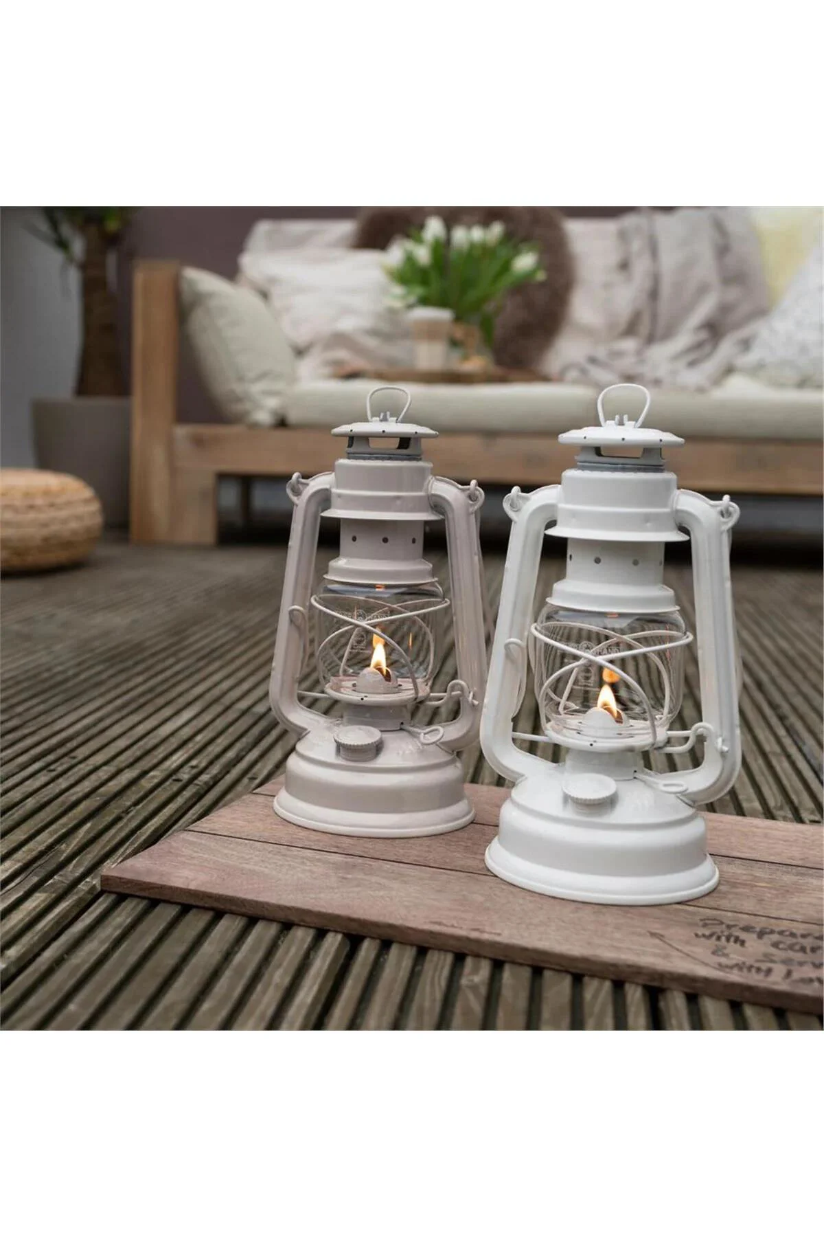 Hurricane Lantern 276 (pure White)