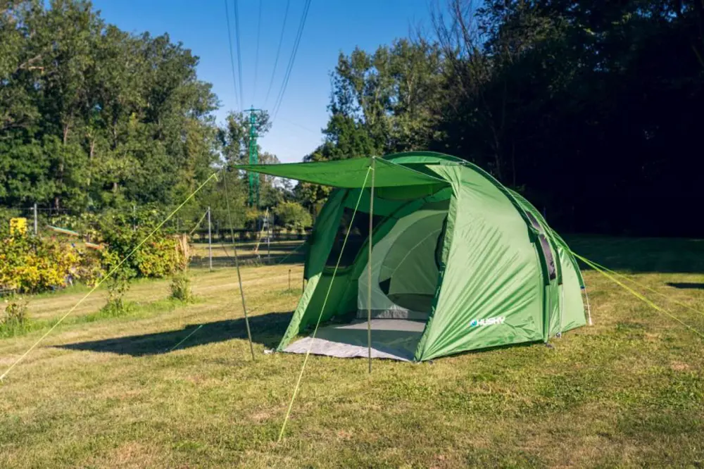 HUSKY Baul 4 Kişilik 3 Mevsim Kamp Çadırı Yeşil
