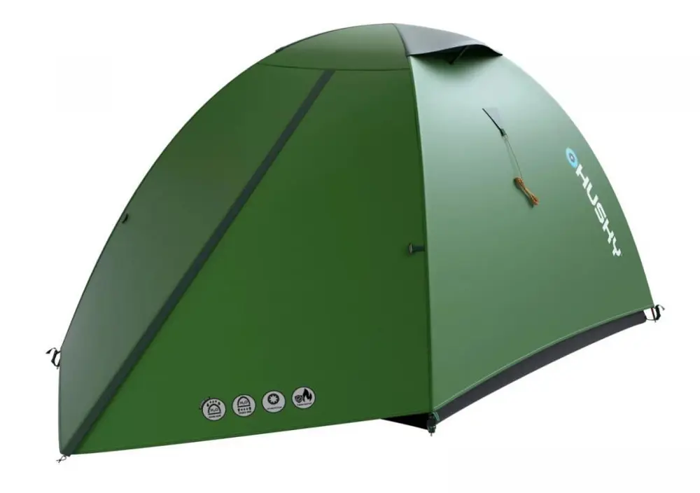 HUSKY Bret 2 Kişilik 4 Mevsim Kamp Çadırı Yeşil